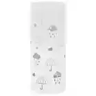 vidaXL Umbrella Stand Umbrellas Steel White HEE