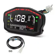 Universal Motorcycle LCD Digital Odometer Speedometer Tachometer Gauge Kits