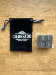 Deanston Scotch Whiskey Stones Rocks Set of 2 Bags