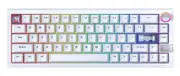 Fantech MK920 MAXFIT6 Wireless Mechanical White Keyboard - Brown Switch [KBFTMK920WHBW]