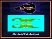 1/64 Redline 'Heavy Chevy' Super Chrome Replica Decal SCR-0450
