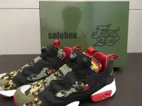 在飛比找Yahoo!奇摩拍賣優惠-全世界僅20雙 特殊德國鐵盒 Reebok Pump Fur