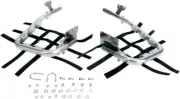 DG Natural/Black Aluminum Alloy Nerf Bars (60-6250)