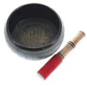 Crystal Wonderland Singing Bowl Aluminium Hamsa 8x14cm