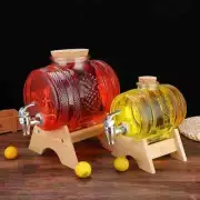 Alcohol Dispenser Lemon Wine Barrel Beverage Barrel Ginseng Medicine Bottle