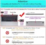 with MacBook Pro 13 inch Hard Protective Shell with Keyboard Co Case Compatible