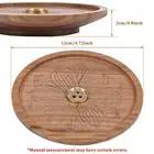 Incense Stick Holder Water Lily Wood Incense Holder Natural Walnut Incense CaYjX