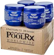 PoolRx Booster Minerals for Pool, 7500 to 20000 gallons,4 Pack
