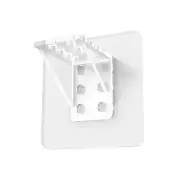 4pcs Shelf Support Plastic Self Adhesive Bracket Wardrobe Cabinet Shelves Holder