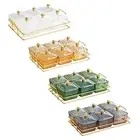 Serving Bowl Condiment Tray Luxury Multifunctional Serving Platter Food Storage