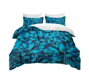 Blue Butterflies Quilt Cover