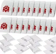 18x Vacuum Cleaner Bags + 12x Filter for Miele S544 Aluminium S700-1 Cat & Dog AU FJM 3D S290 S381 S514 S6210 S4210