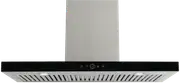 Technika 90cm Black Canopy Rangehood