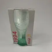 Coca-Cola Glass 1994 McDonalds 2015 Collection New in box / Coke Glass
