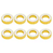 8Pcs Toroid Core,Ferrite Chokes Ring (Yellow White,36.5x22x11mm)