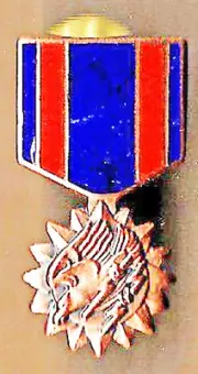 US MILITARY NAVY ARMY AIR FORCE AIR MEDAL PIN LAPEL HAT TIE EAGLE MISSION AWARD
