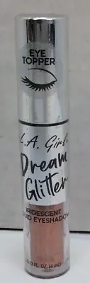 L. A. Girl Dream Glitter Iridescent Liquid Eyeshadow, GES99- Rose Gold