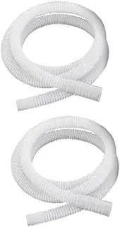 Holibanna 2pcs Drain Air Conditioner Hose Washing Machine Air Conditioner Drain Hose Water Extension Hose Washing Machine Hose Extension Water Hose Plastic White Washer Mini