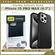 NEW OtterBox Symmetry MagSafe Case for Apple iPhone 15 PRO MAX (6.7 inch) Black