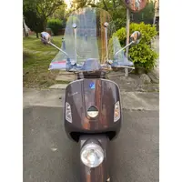 在飛比找蝦皮購物優惠-VESPA GTV 中風鏡 大風鏡 含支架