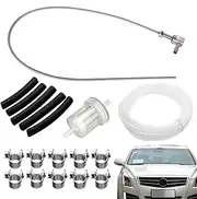Parking Heater Stand Pipe | Pick up Inline Heating Hose Clip Kit Standpipe Replacement,Air Heat Lines Kit, Rustproof Pick up Clip Hose for Improving Efficiency