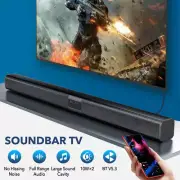 32 in Desk Bluetooth Soundbar Speaker with TF/USB/AUX/Coax For TV PC Projector