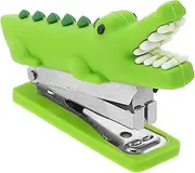 SEWACC Mini Stapler Stapler Cute Funny Stationery for Handheld Mini for Funny Cute Staple Small Handheld Desk Office Desk Accessories School Light Green Stainless Steel