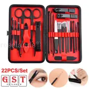 Nail Manicure Kit Set Pedicure Kit Stainless Steel Nail Grooming Manicure Set