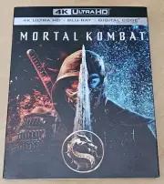 Mortal Kombat ( 4K Ultra HD + Blu-Ray ) New Sealed Slipcover