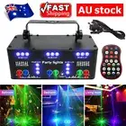 21 Eyes Laser Projector DMX RGB Strobe Stage Light LED Bar Disco Party Lighting