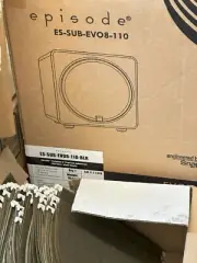 Episode ES-SUB-EVO8-110 Powered Subwoofer, Black ~ Factory sealed box, but older