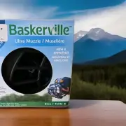 Baskerville Dog Ultra Muzzle Safe & Comfortable Soft Plastic Black Sizes 1 - 6