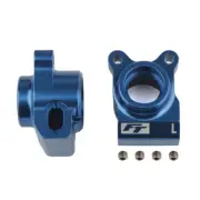 Team Associated RC10B6.2 FT Rear Hubs, blue aluminum 91877