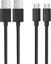 2Pack-6Ft Micro USB Replacement Extra Long Compatible for Charging Fire Tablet HD HDX, Fire HD 7 8 10 and Kids Edition(Fire 1st-8th Generation), Kindle E-Readers
