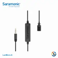 在飛比找momo購物網優惠-【Saramonic 楓笛】LavMicro-S 立體聲領夾