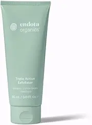 endota Organics Triple Action Exfoliating Cream 90 ml, an organic exfoliator that works three times as hard to smoothen your skin.