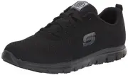 Skechers Sr Bronaugh Wide Womens Shoes Size 10, Color: Black