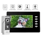 7inch Wire Visual Doorbell Intercom Video Door Bell Home Security HB0