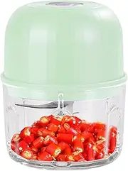 Electric Food Chopper - 40w Vegetable Food Blender Processor | Rechargeable Vegetable Blender Onion Chopper | Detachable Construction Veggie Chopper | Electric Food Chopper For Meat, Onion, Baby Food