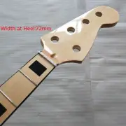 Gloss Electric 5 String Bass Guitar Neck Bass Parts 20 Fret Maple Fretboard