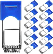 Housoutil Downlight Panel Lamp 100pcs Retaining Spring Clip Securing Clamps Light Emitting Diode Recessed Lighting Accessories for Lighting Orange