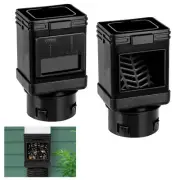 Downspout Filter, Downspout Leaf Filter, Gutter Downspout Guard, Downspout Sc...
