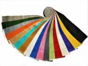 17 2.5" Beautiful "Burlap" Textured Quilt Fabric Jelly Roll Strips WOF