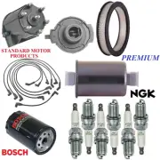 Tune Up Kit Filters Cap Wire Spark Plugs For CHEVY MONTE CARLO V6 4.3L 1985
