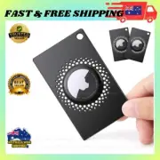 2 Pack Airtag Wallet Holder, Slim Thin Airtag Wallet Card, Credit Card Size...