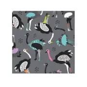 Quirky Ostrich Face Towel - Fun & Functional Bathroom Accessory