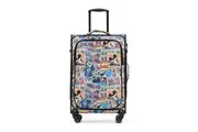 Disney 25" Trolley Checked Travel Suitcase Luggage 65x40x30cm Comic Character