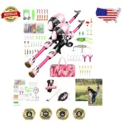 Beginner-Friendly Kids Fishing Pole Kit - Portable 4.92ft Rod & Lures Included