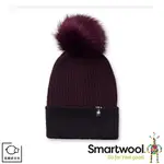 【SMARTWOOL 美國 POWDER PASS 毛球保暖毛帽《咖啡棕》】SW011490/針織帽/羊毛帽