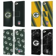 NFL GREEN BAY PACKERS ARTWORK LEATHER BOOK CASE FOR APPLE iPOD TOUCH MP3